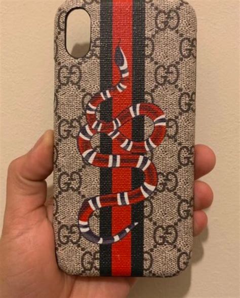 ebay gucci iphone x case|Gucci iPhone cases for sale.